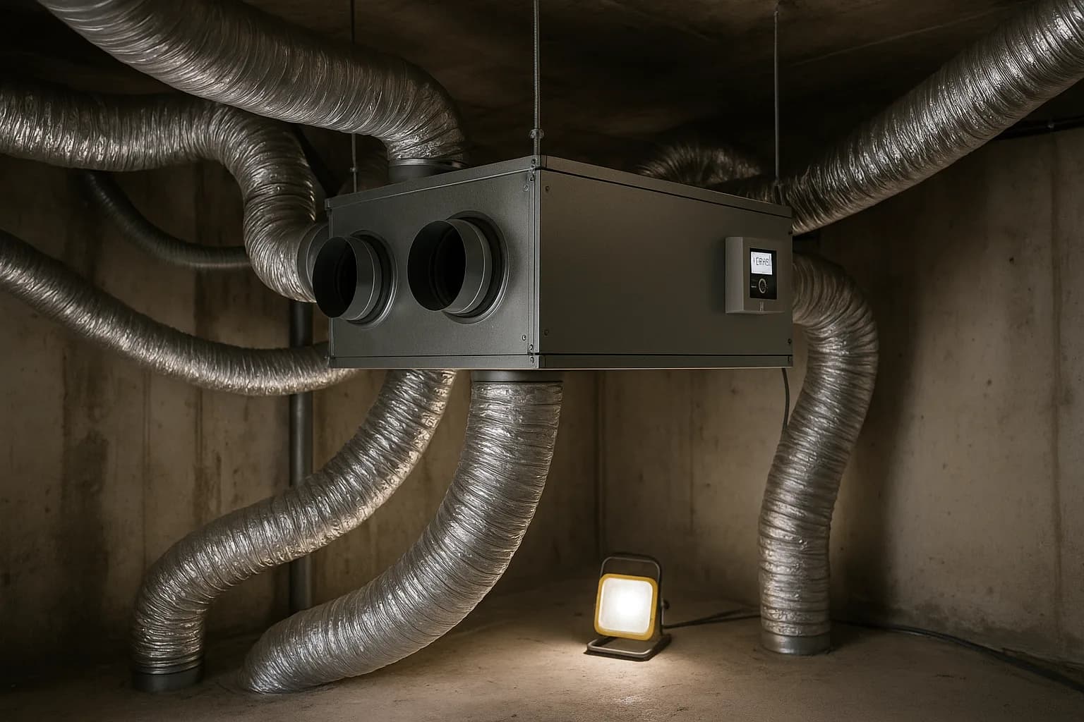 Installation VMC simple et double flux